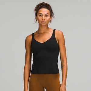 Lululemon Women’s Align Waist-Line Tank Top Size 6 colour Black